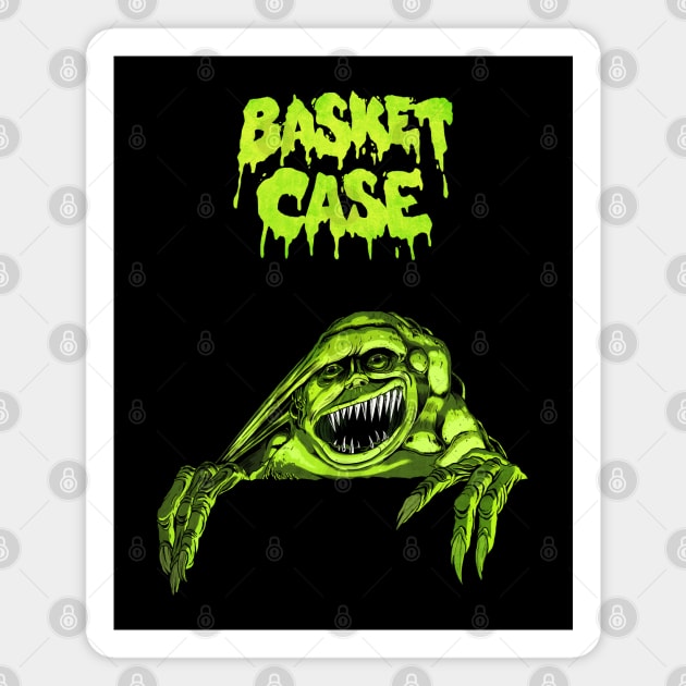 Basket Case Magnet by thecalgee